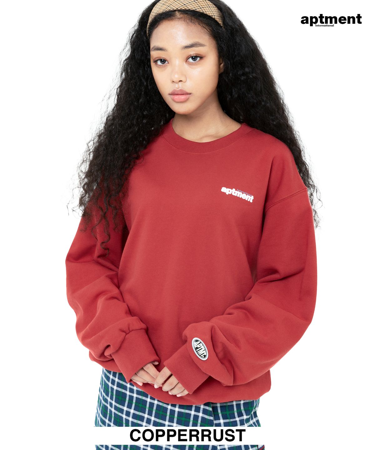 아파트먼트(APARTMENT) [남녀공용] DA SHINE SWEAT SHIRT (8 COLOR)