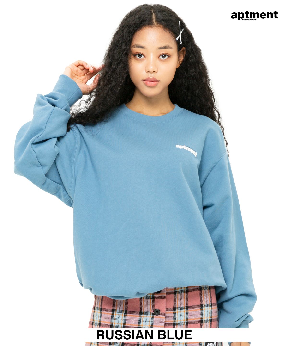 아파트먼트(APARTMENT) [남녀공용] DA SHINE SWEAT SHIRT (8 COLOR)