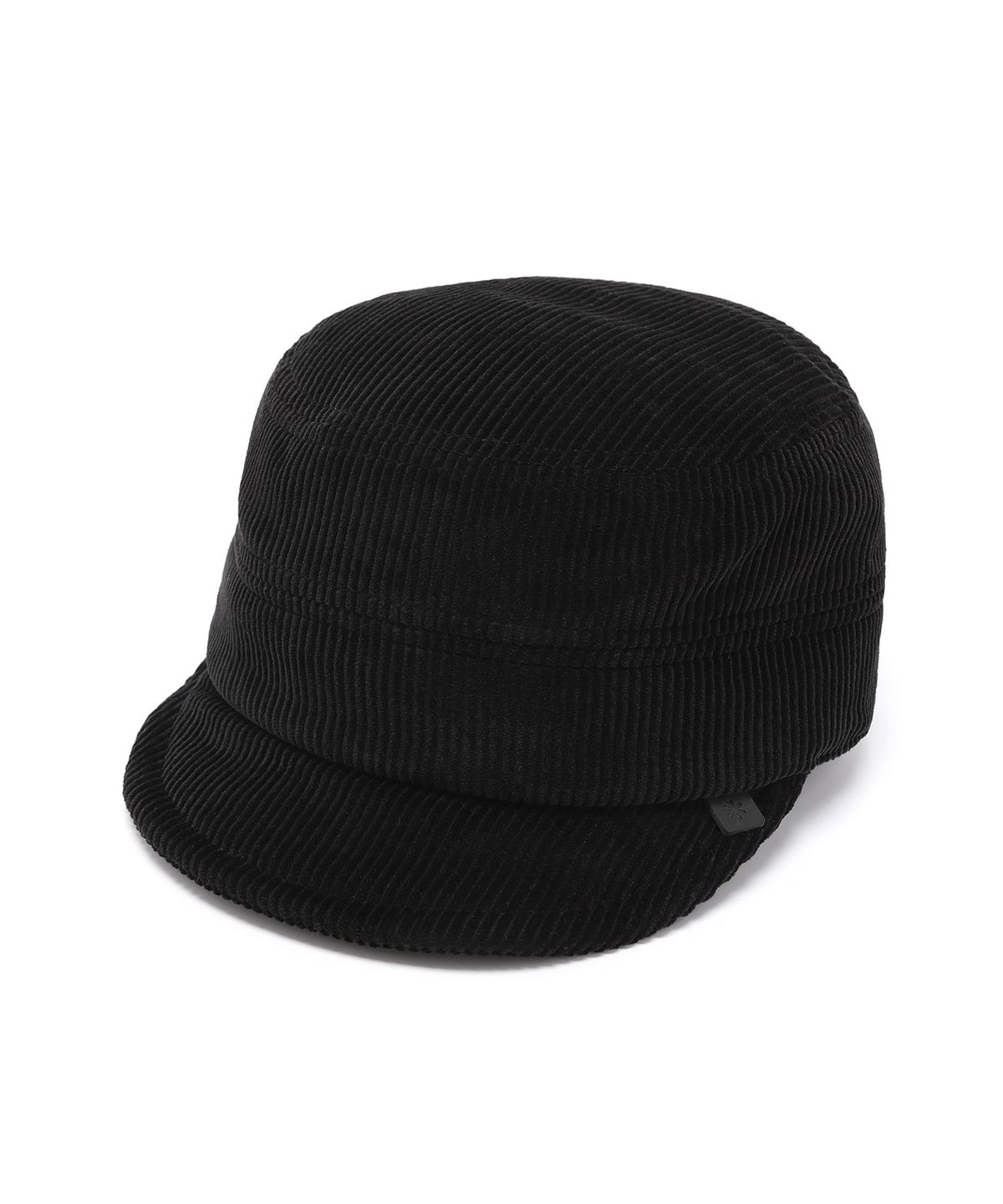 스노우피크 어패럴(SNOWPEAK APPAREL) 코듀로이 라이딩 숏캡 (S24FUFCC64) Black