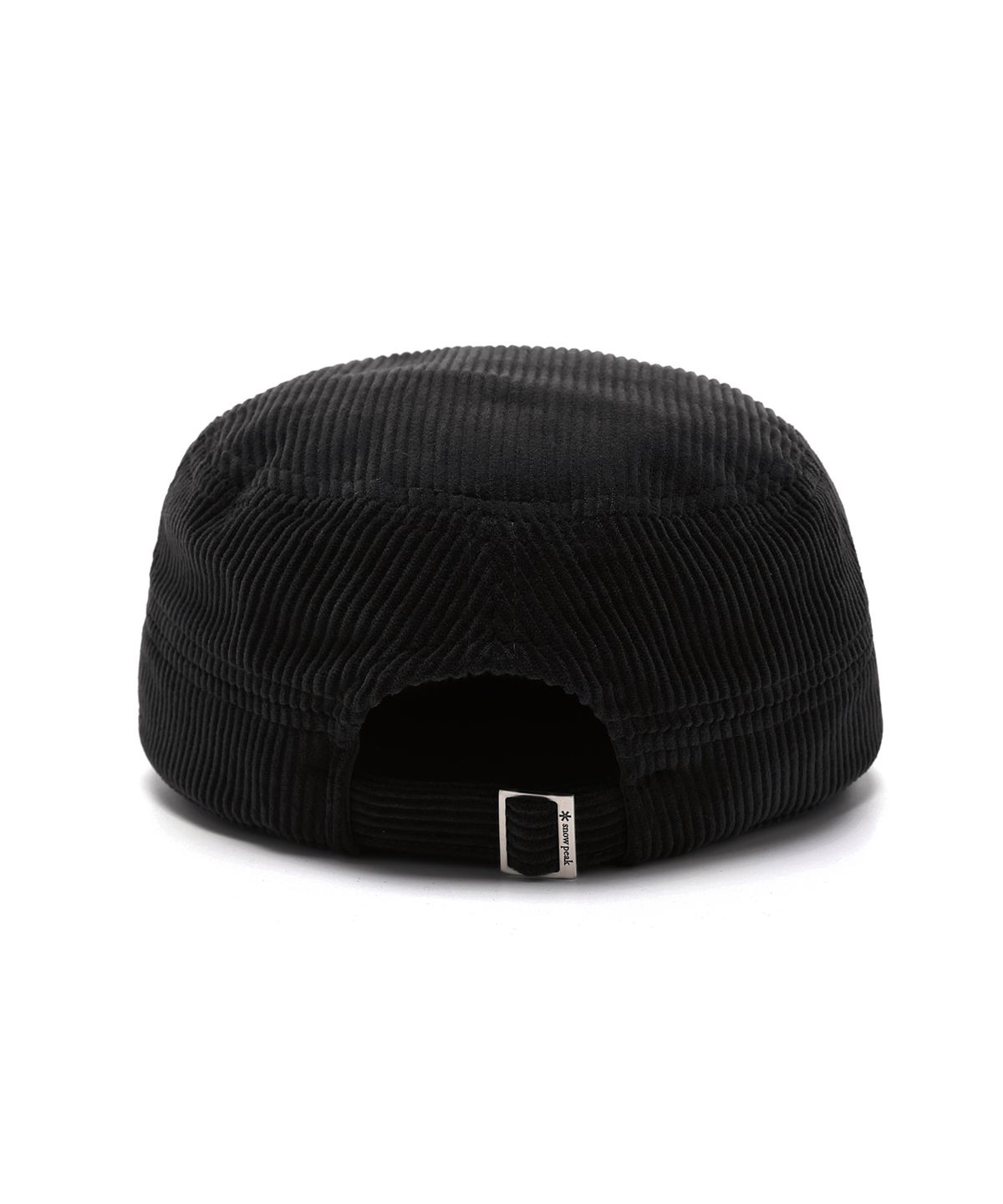 스노우피크 어패럴(SNOWPEAK APPAREL) 코듀로이 라이딩 숏캡 (S24FUFCC64) Black