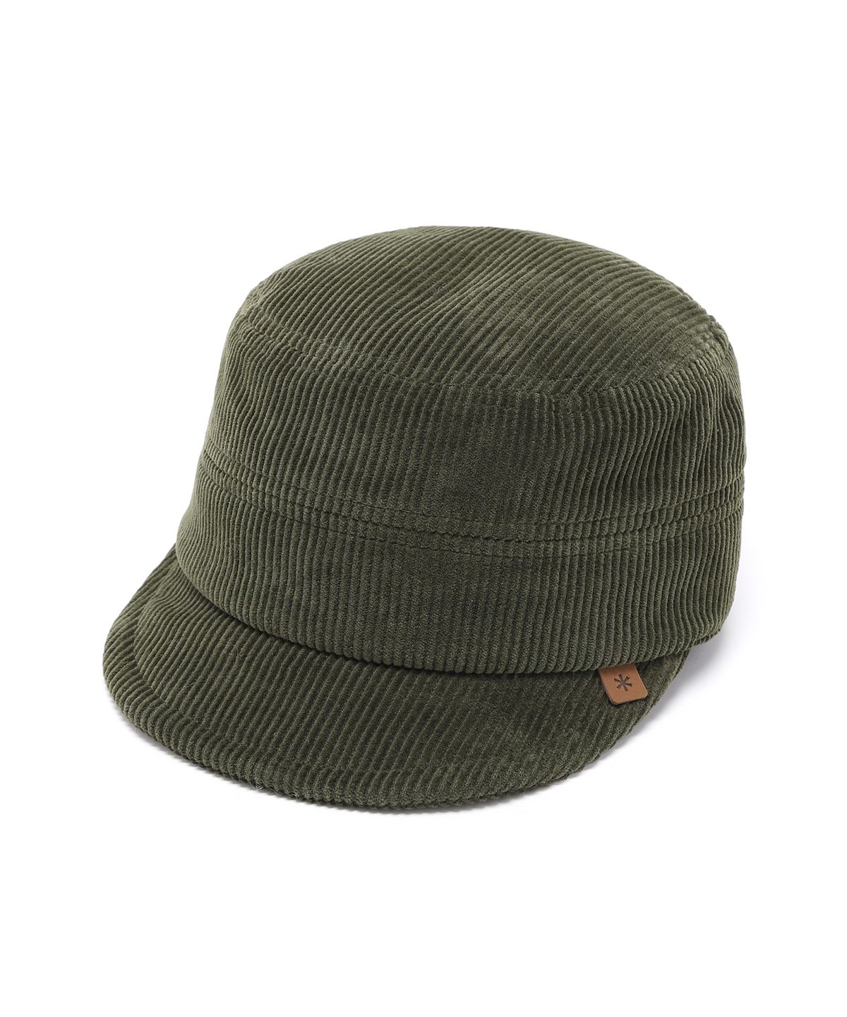 스노우피크 어패럴(SNOWPEAK APPAREL) 코듀로이 라이딩 숏캡 (S24FUFCC64) Khaki