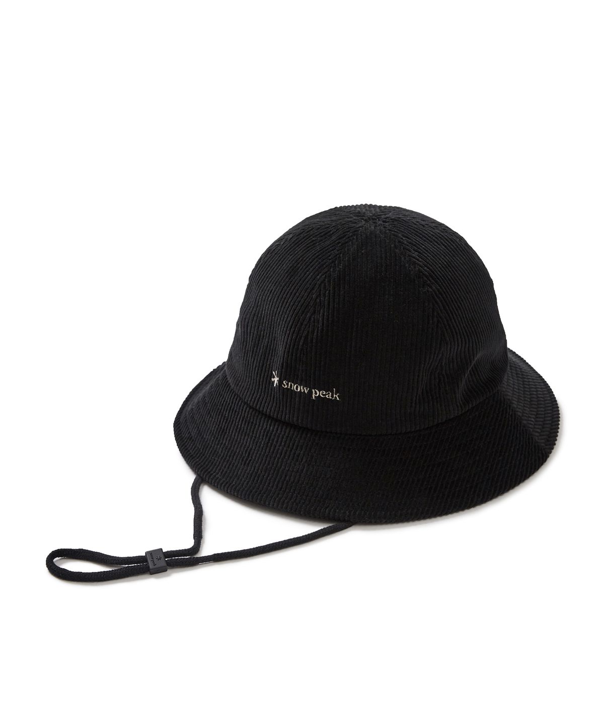스노우피크 어패럴(SNOWPEAK APPAREL) 코듀로이 버킷햇 (S24FUFBH61) Black