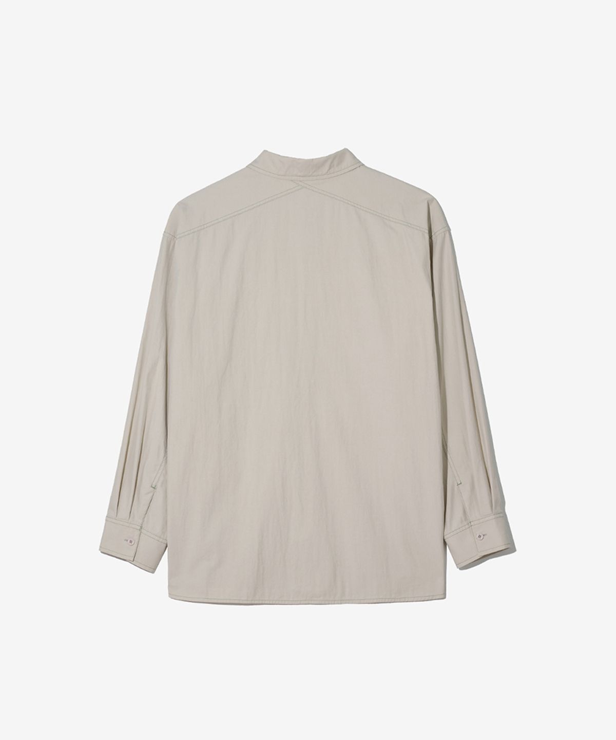 논타입(NONTYPE) MUITI-TYPE POCKET SHIRTS (BEIGE)
