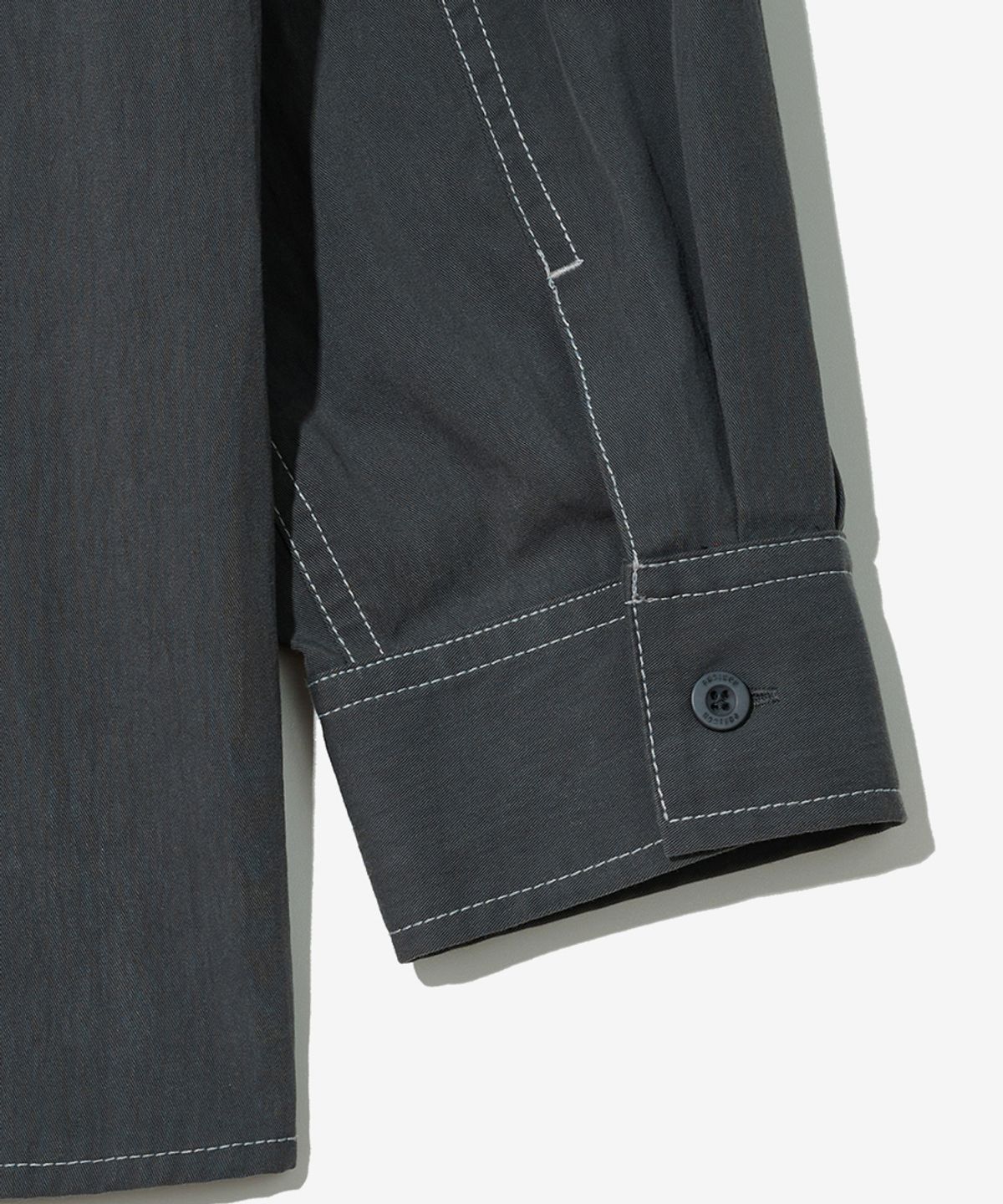논타입(NONTYPE) MUITI-TYPE POCKET SHIRTS (CHARCOAL)