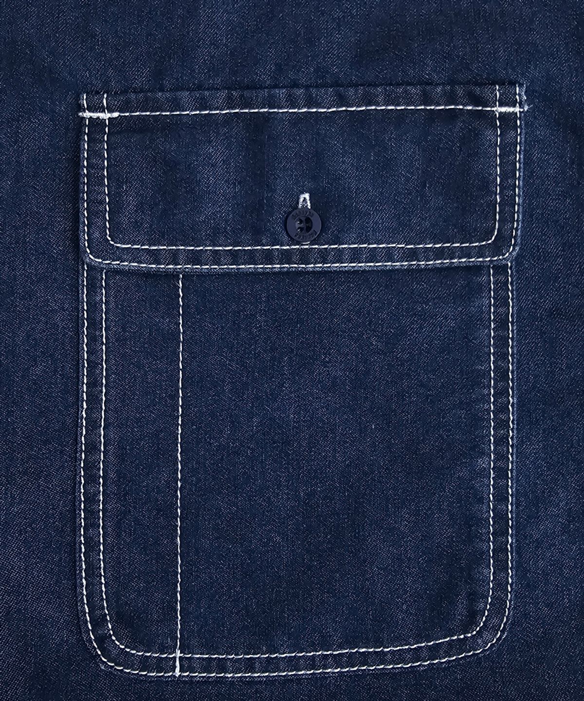 논타입(NONTYPE) STITCH DENIM SHIRTS (INDIGO)
