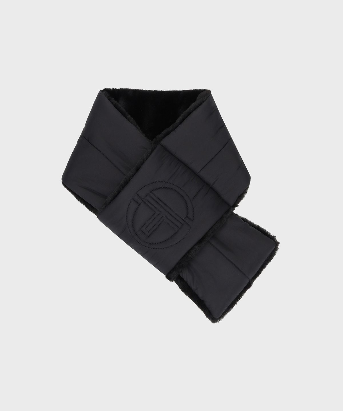 세르지오 타키니(SERGIO TACCHINI) U 패딩 머플러 (Black)