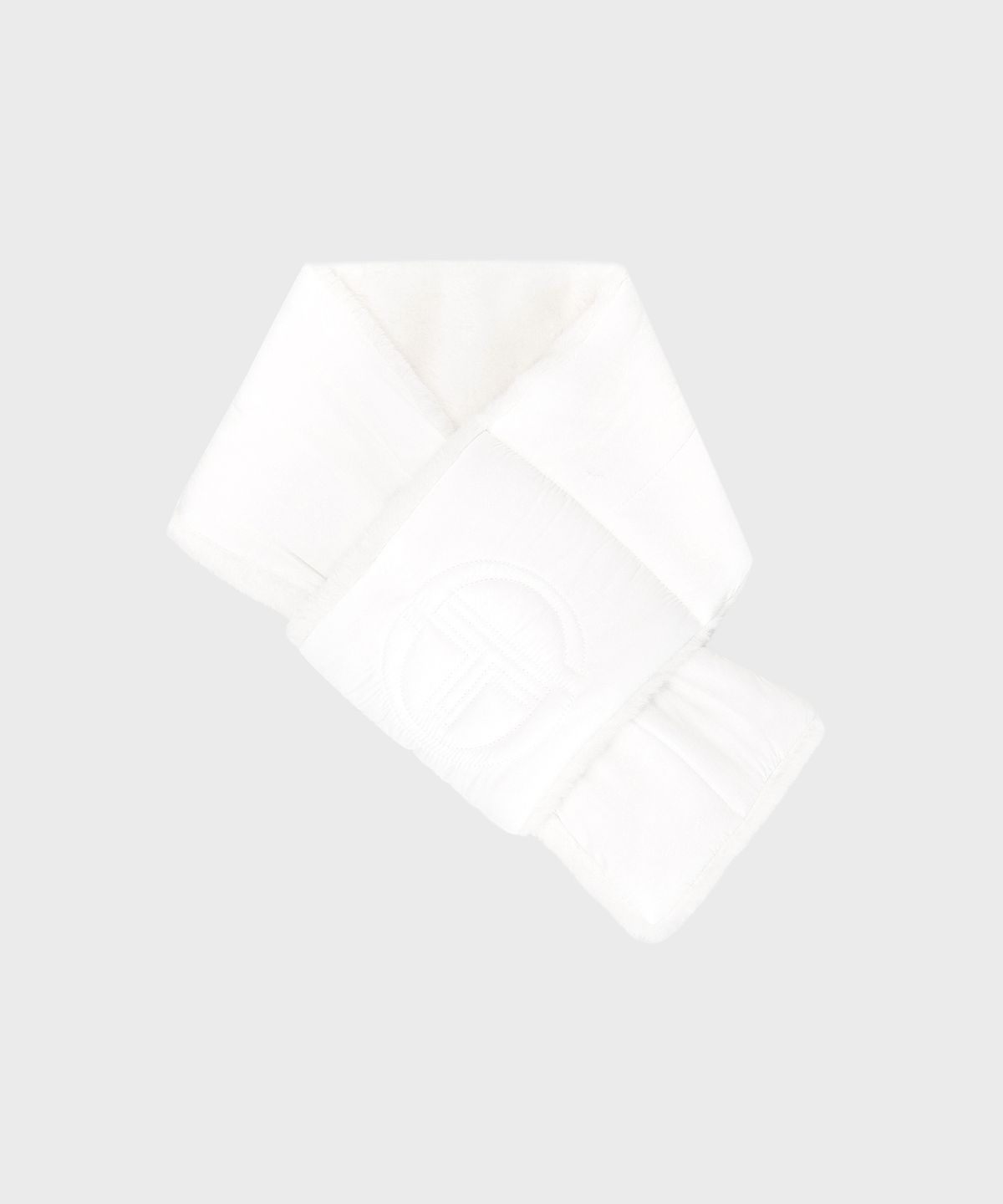 세르지오 타키니(SERGIO TACCHINI) U 패딩 머플러 (White)