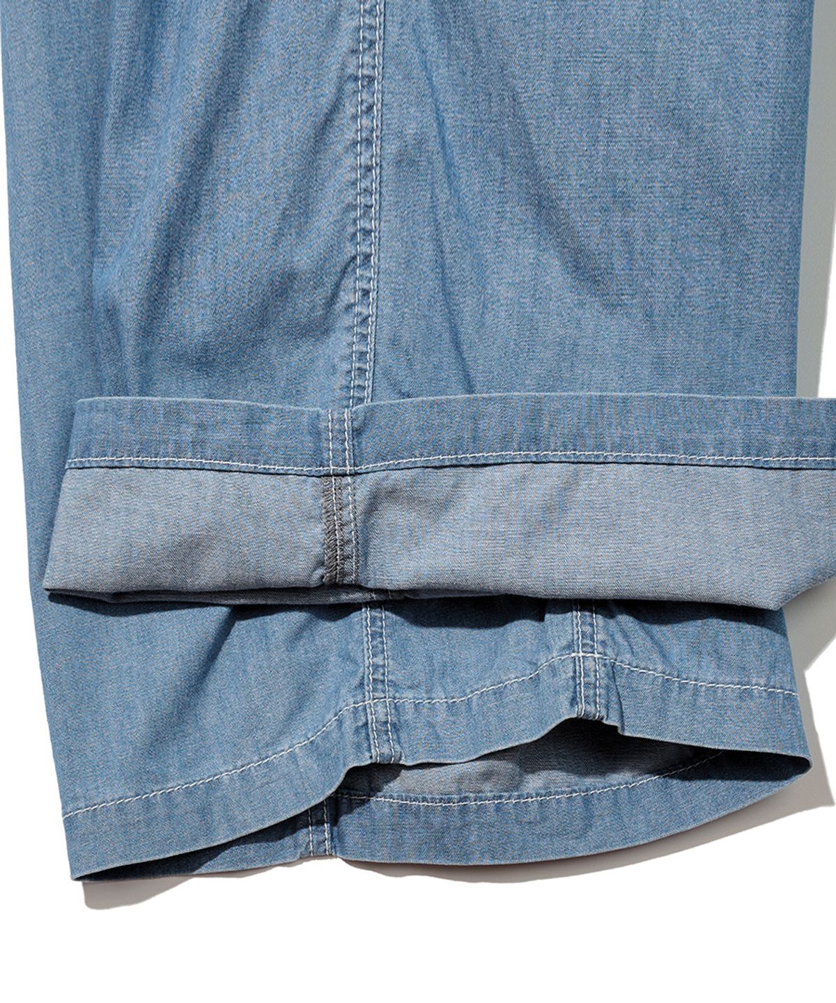 논타입(NONTYPE) DENIM PARACHUTE PANTS (BLUE)