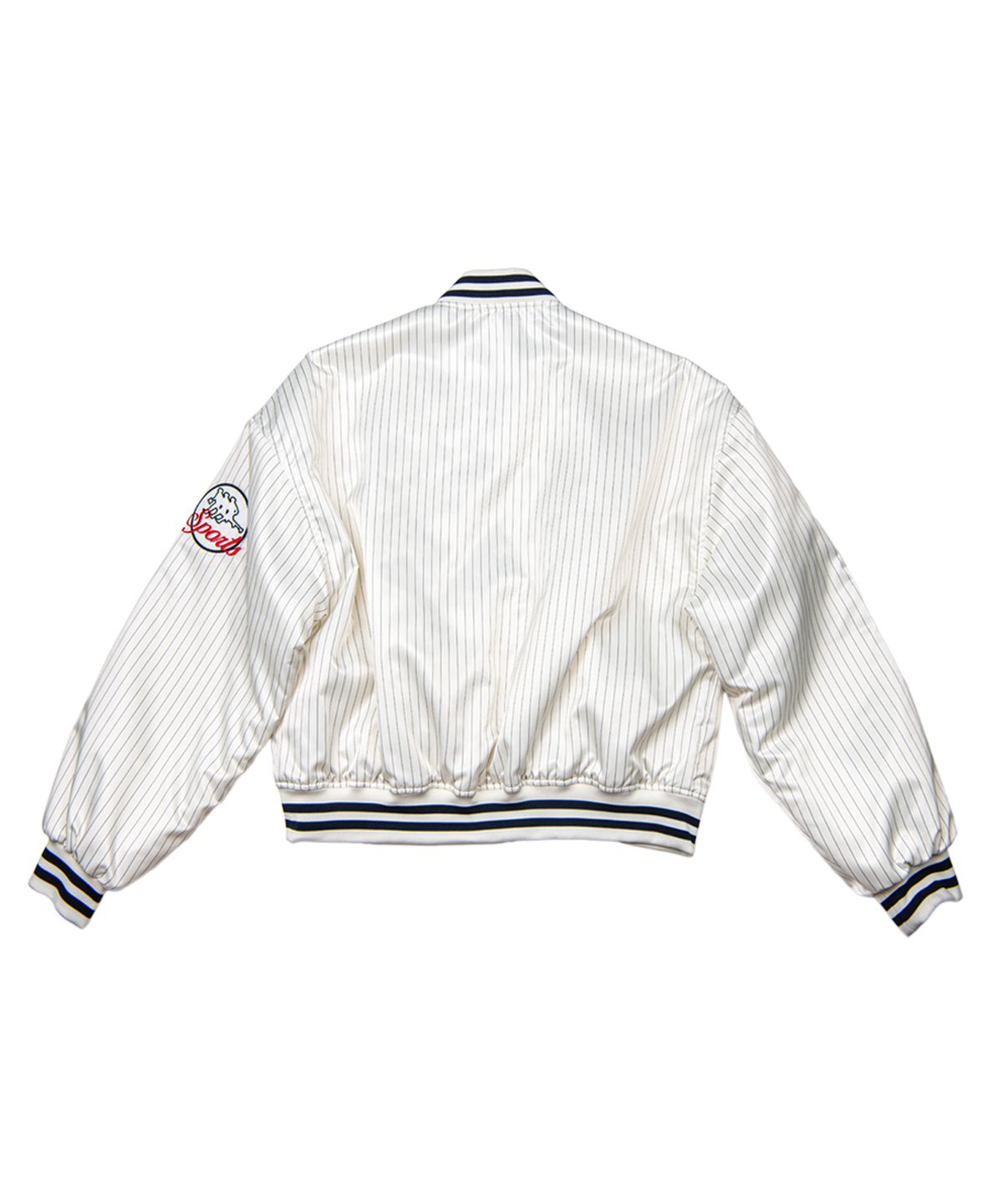 피엔지 저널(PNG JOURNAL) P LOGO BOMBER - IVORY