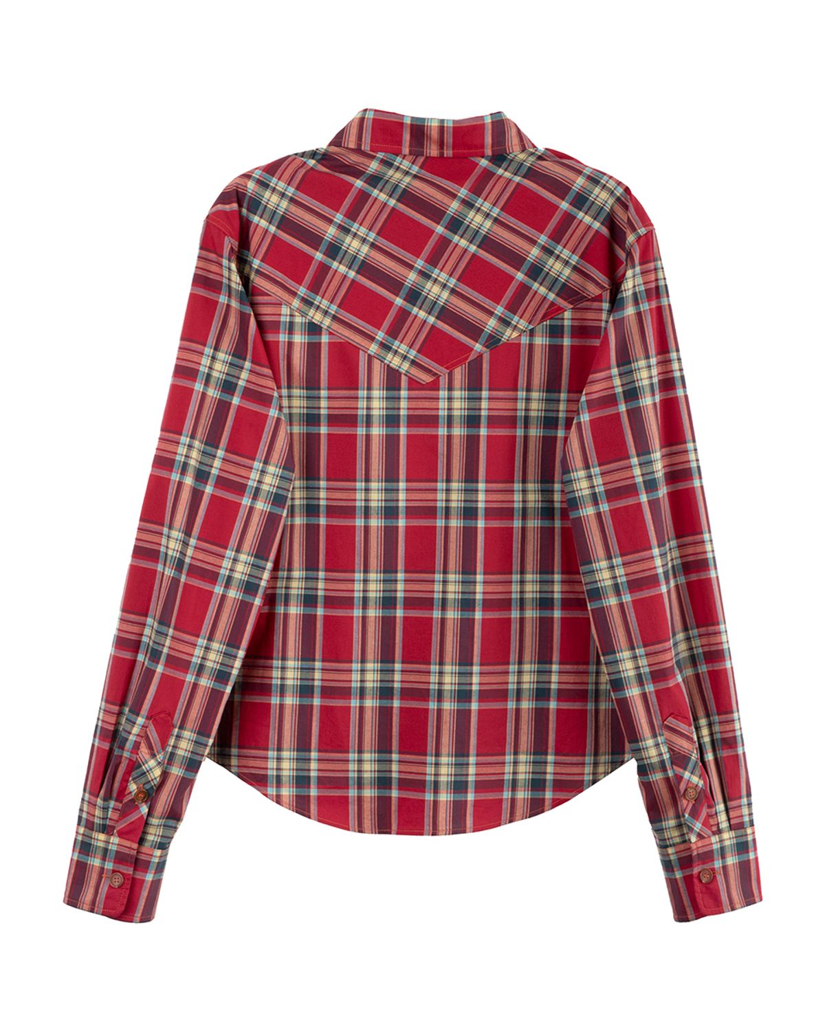 헤레틱(HERETIC) WESTERN CHECK SHIRT / red