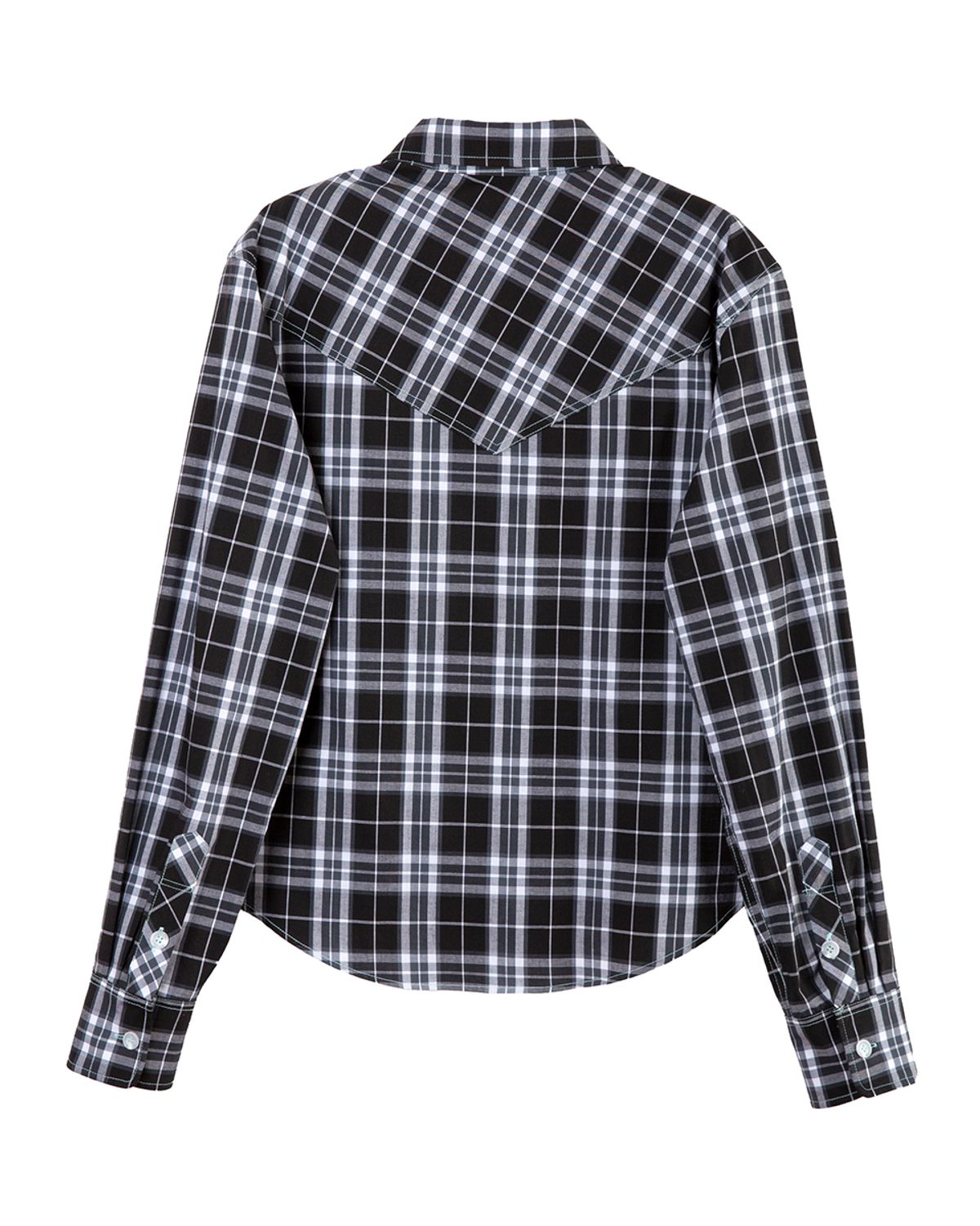 헤레틱(HERETIC) WESTERN CHECK SHIRT / black