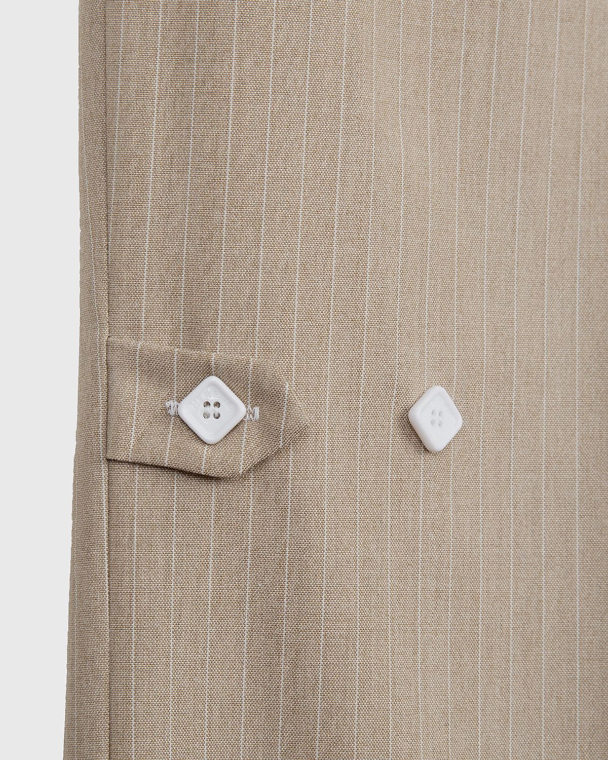 헤레틱(HERETIC) BUTTON TROUSER / beige