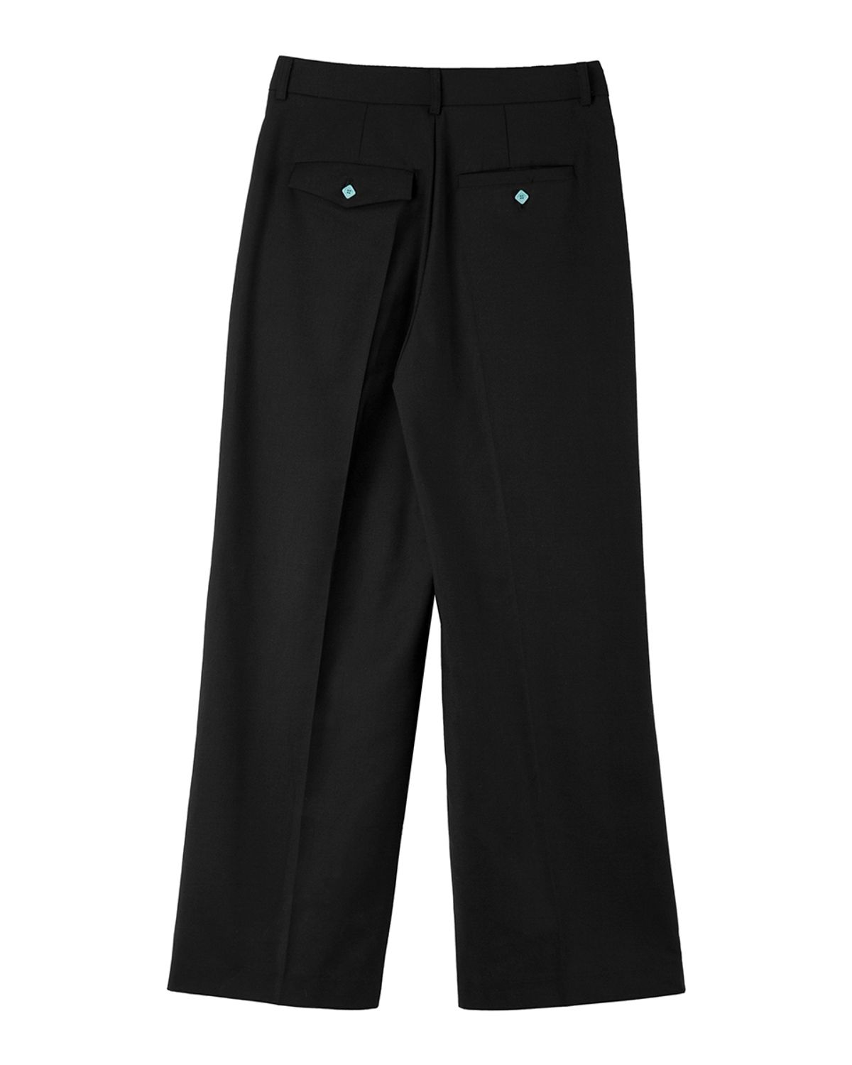 헤레틱(HERETIC) BUTTON TROUSER / black