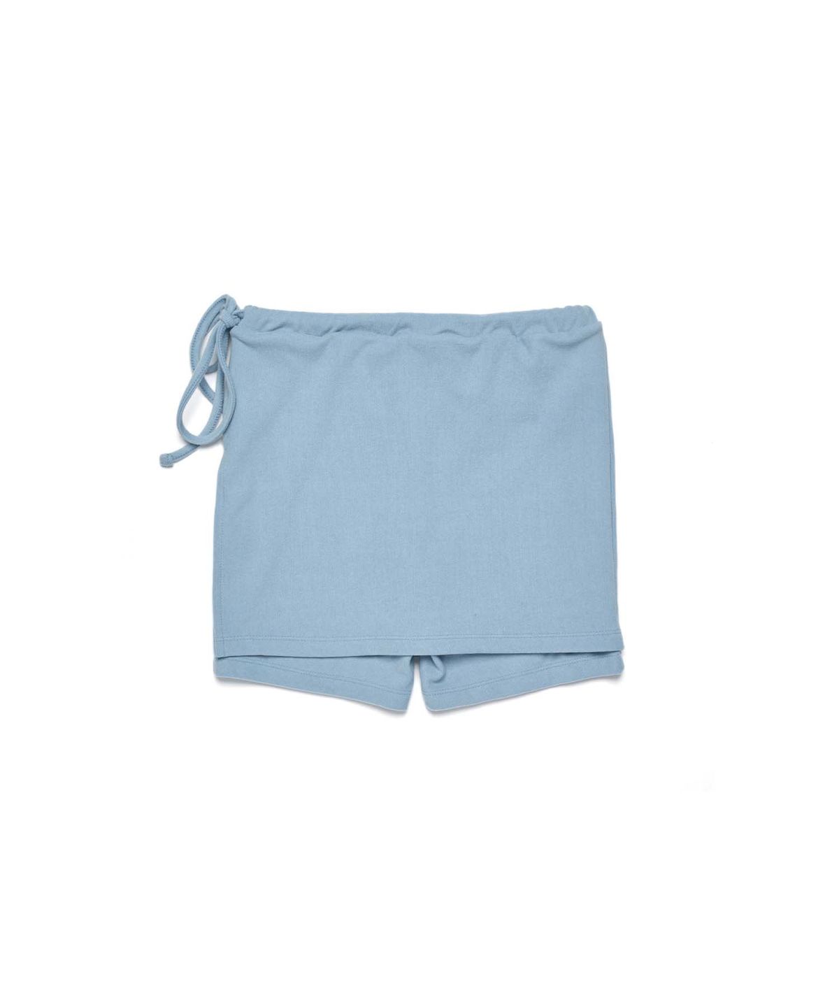 라츠유(LOTSYOU) lotsyou_Wonder Wander Pants Skirt Sky Blue
