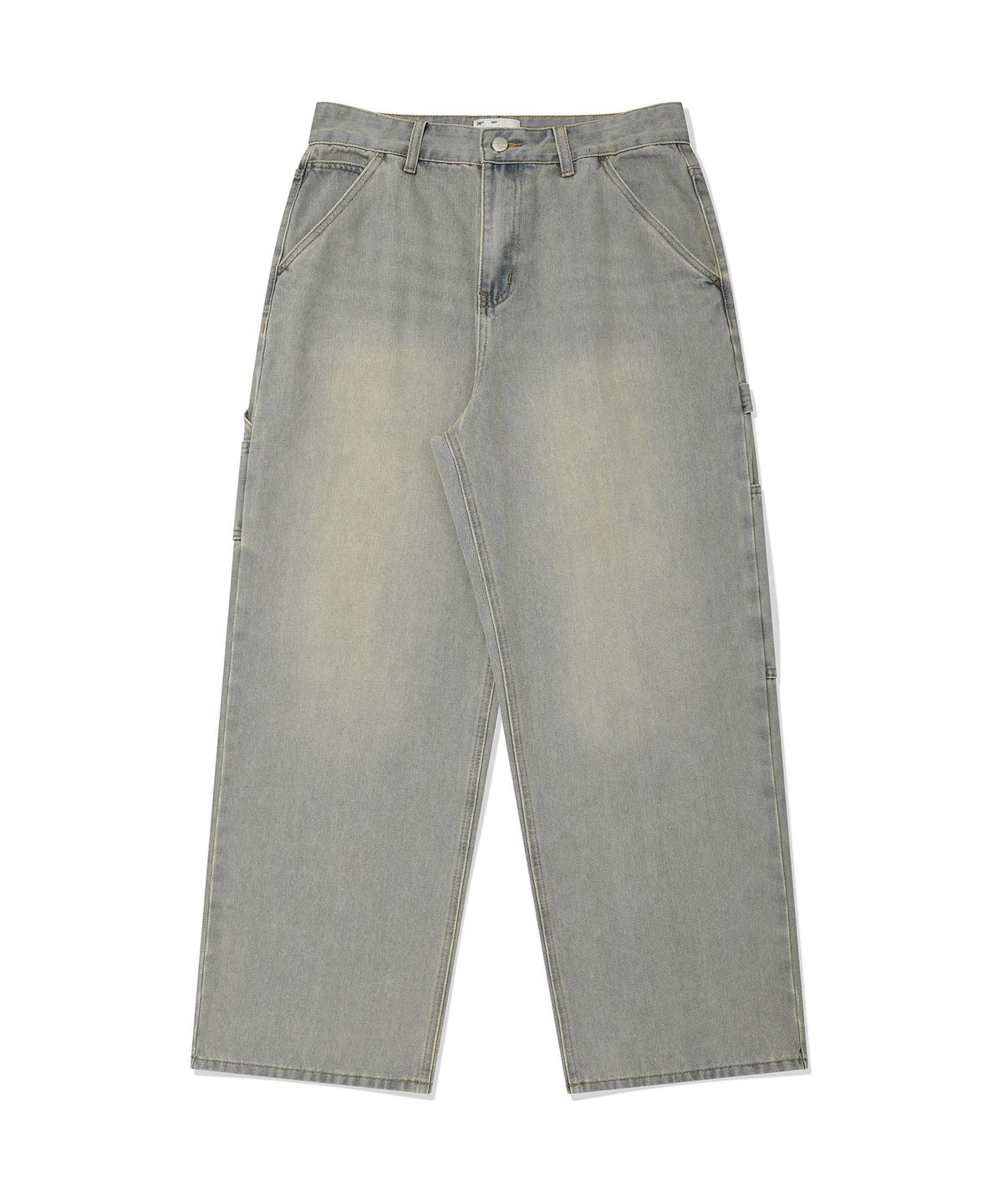 디스펑트(DYSFUNCT) KEY RING WASHING DENIM PANTS(SAND BLUE)