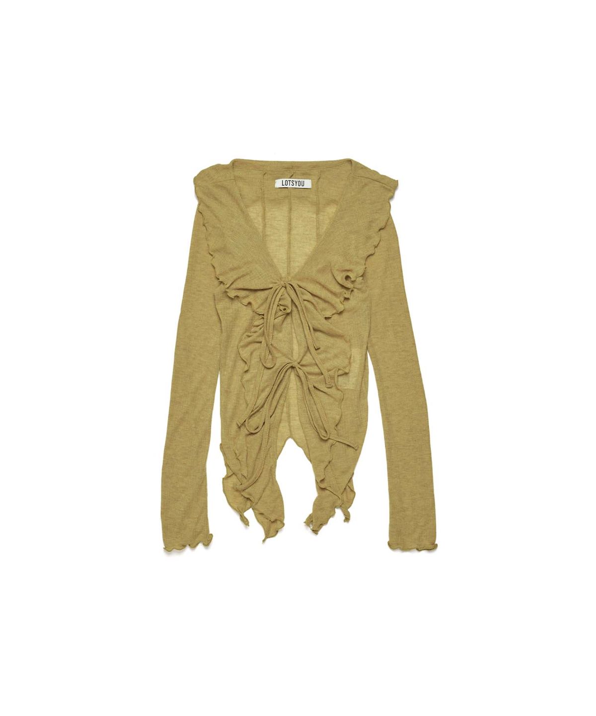라츠유(LOTSYOU) lotsyou_Giselle Cardigan Olive