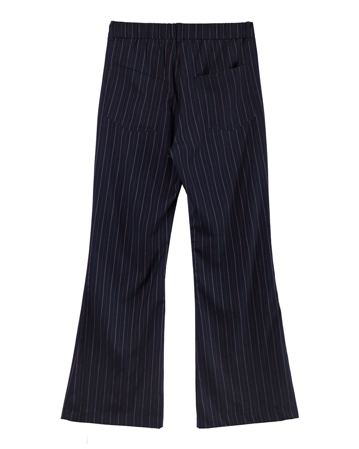 헤레틱(HERETIC) BUTTON STRIPE BENDING PANTS / purple