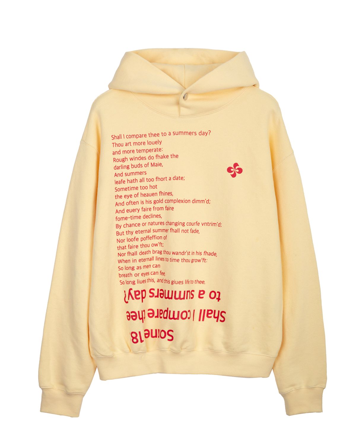 헤레틱(HERETIC) SONNET 18 HOODIE (STANDARD) / butter