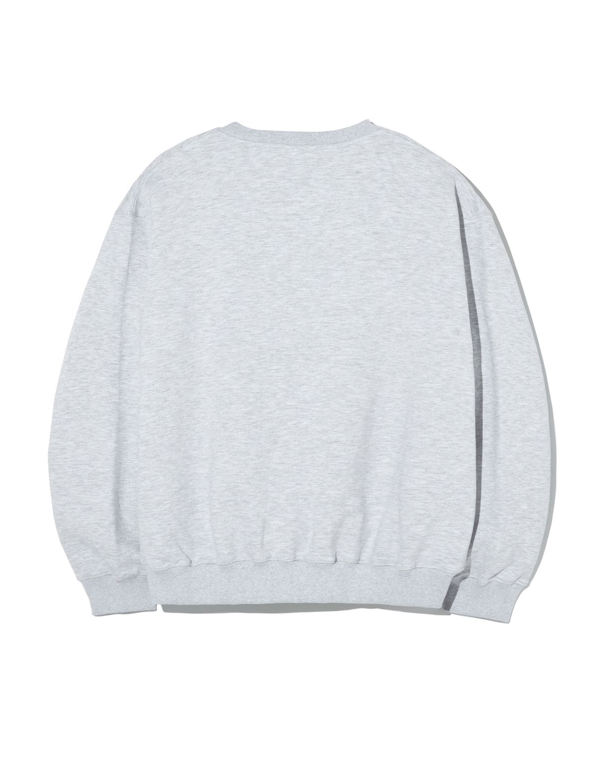 로어즈(LORES) Bulge Logo Sweatshirts - Melange Grey
