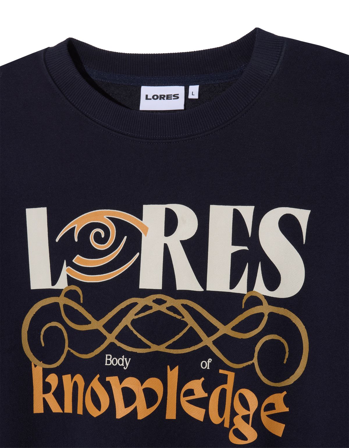 로어즈(LORES) Vine Sweatshirts - Navy