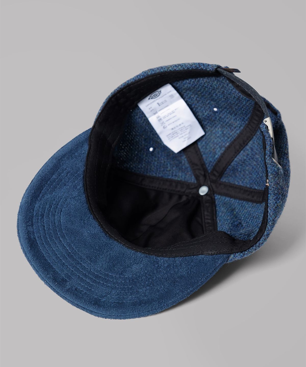 디키즈(DICKIES) 배너 로고 울 볼캡 Blue Multi