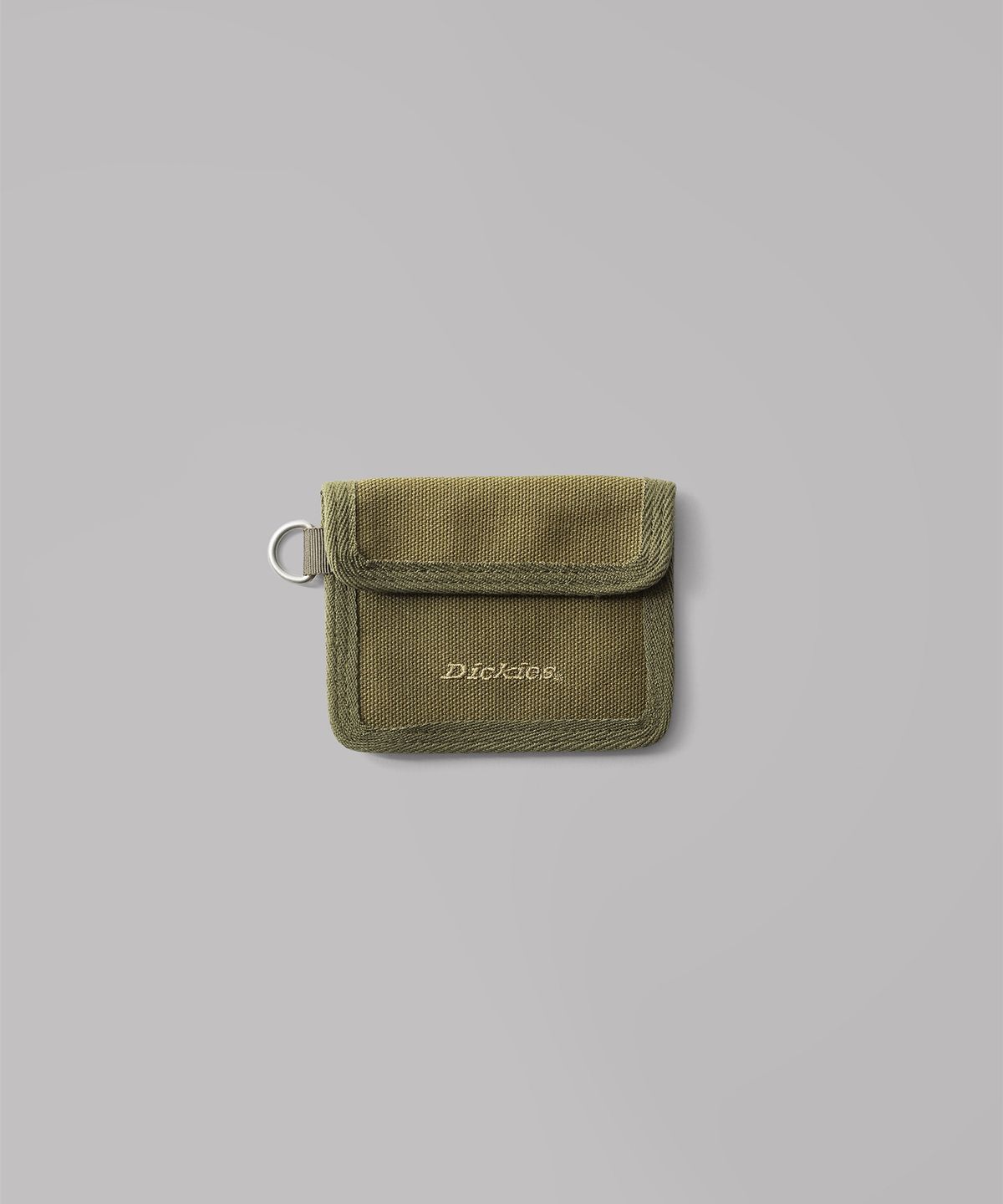 디키즈(DICKIES) 덕 캔버스 카드 지갑 Olive