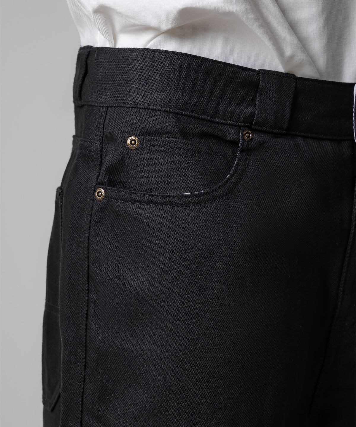 디키즈(DICKIES) 더블니 카펜터 트윌 워크팬츠 Black