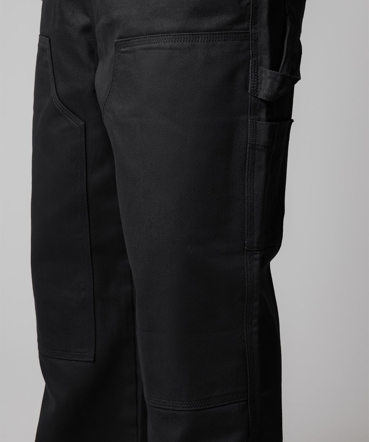 디키즈(DICKIES) 더블니 카펜터 트윌 워크팬츠 Black