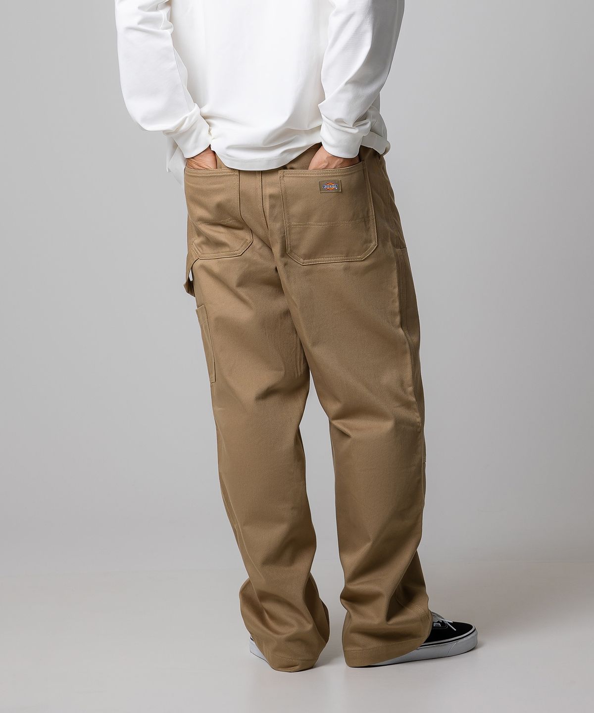디키즈(DICKIES) 더블니 카펜터 트윌 워크팬츠 Khaki