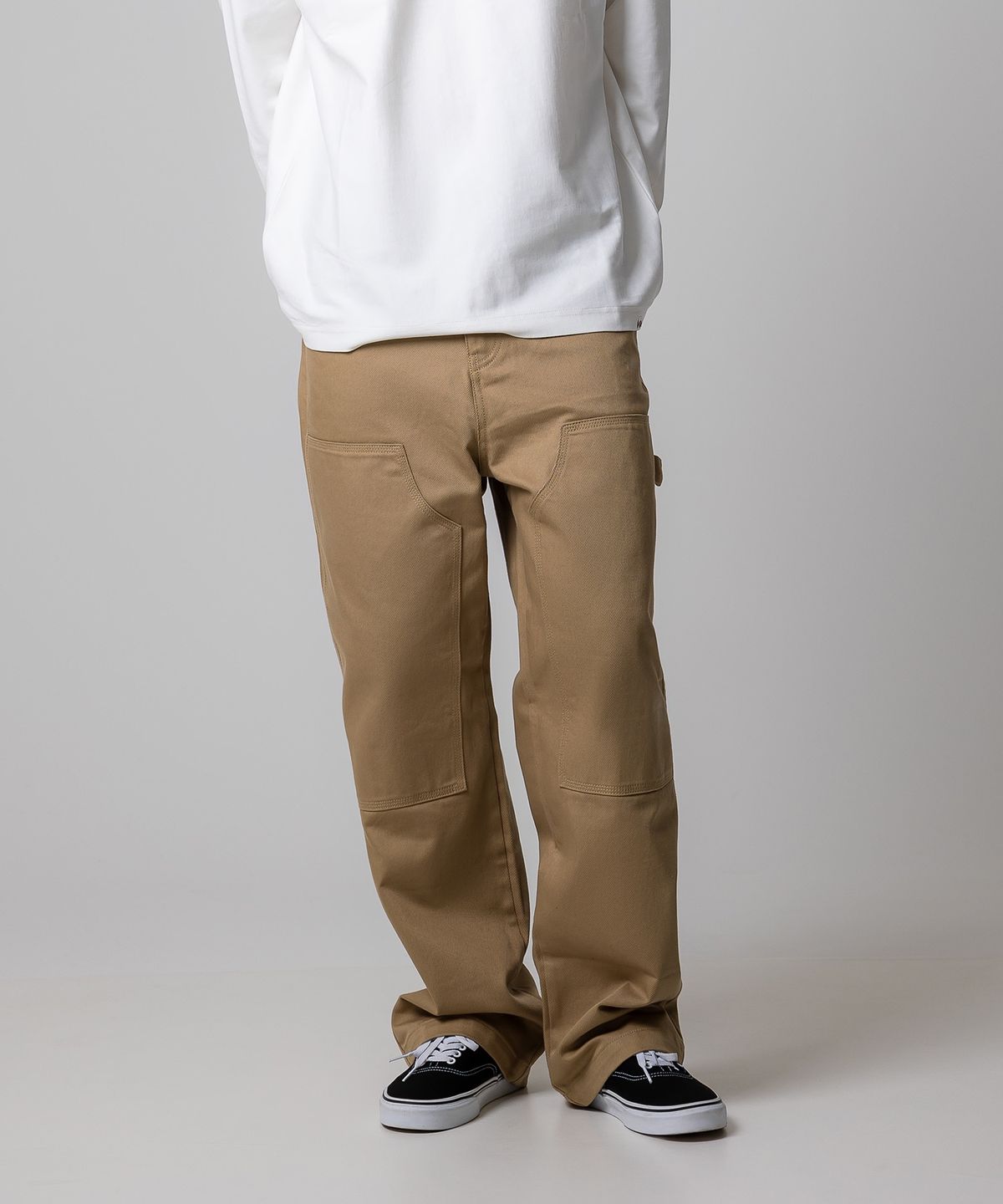 디키즈(DICKIES) 더블니 카펜터 트윌 워크팬츠 Khaki