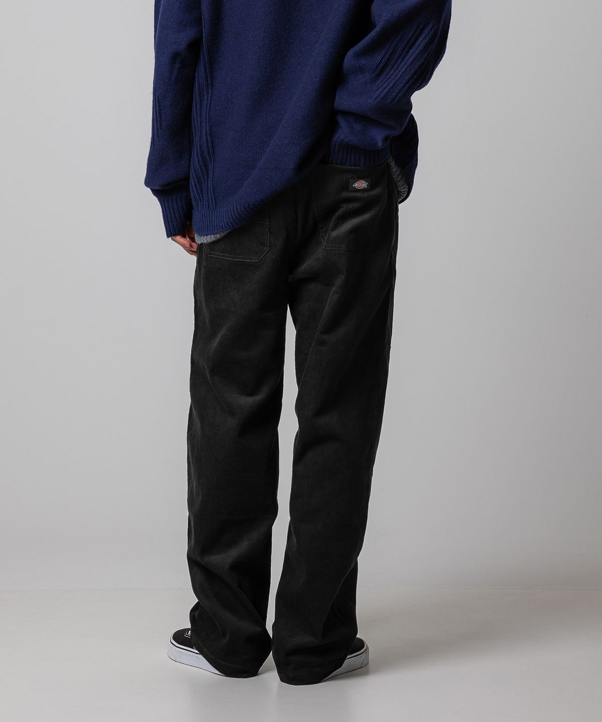 디키즈(DICKIES) 더블니 코듀로이 워크팬츠 Black