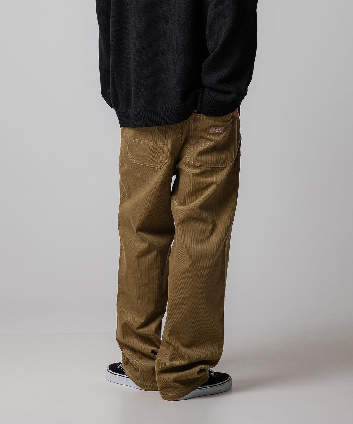 디키즈(DICKIES) 더블니 코듀로이 워크팬츠 Khaki