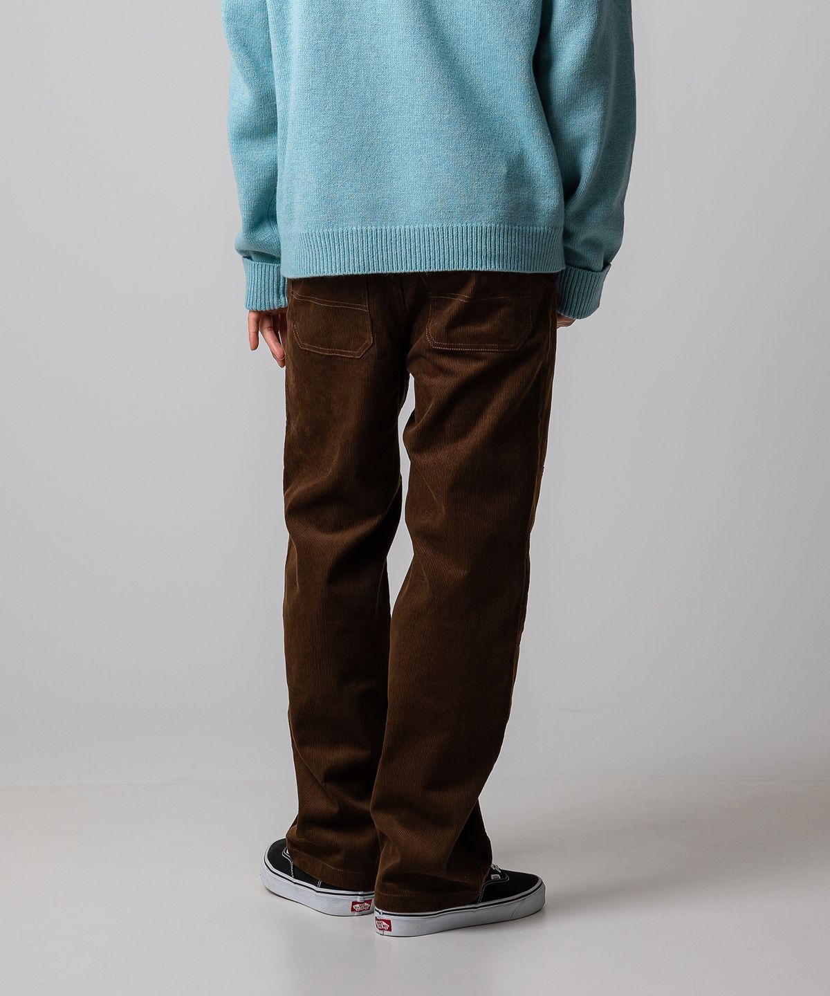 디키즈(DICKIES) 더블니 코듀로이 워크팬츠 Brown