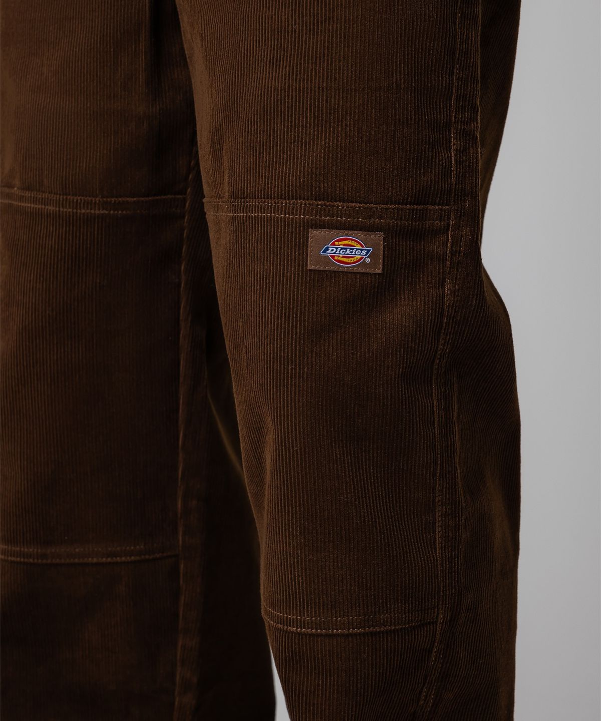 디키즈(DICKIES) 더블니 코듀로이 워크팬츠 Brown