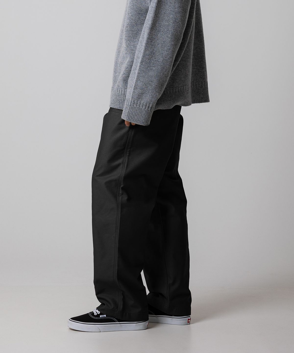 디키즈(DICKIES) 백사틴 퍼티그 팬츠 Black