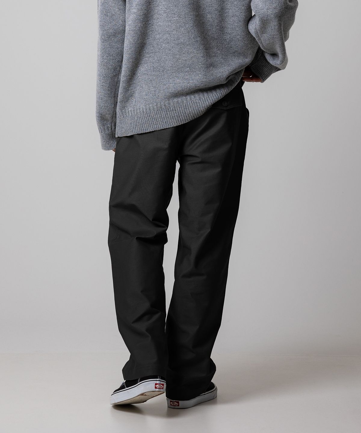 디키즈(DICKIES) 백사틴 퍼티그 팬츠 Black