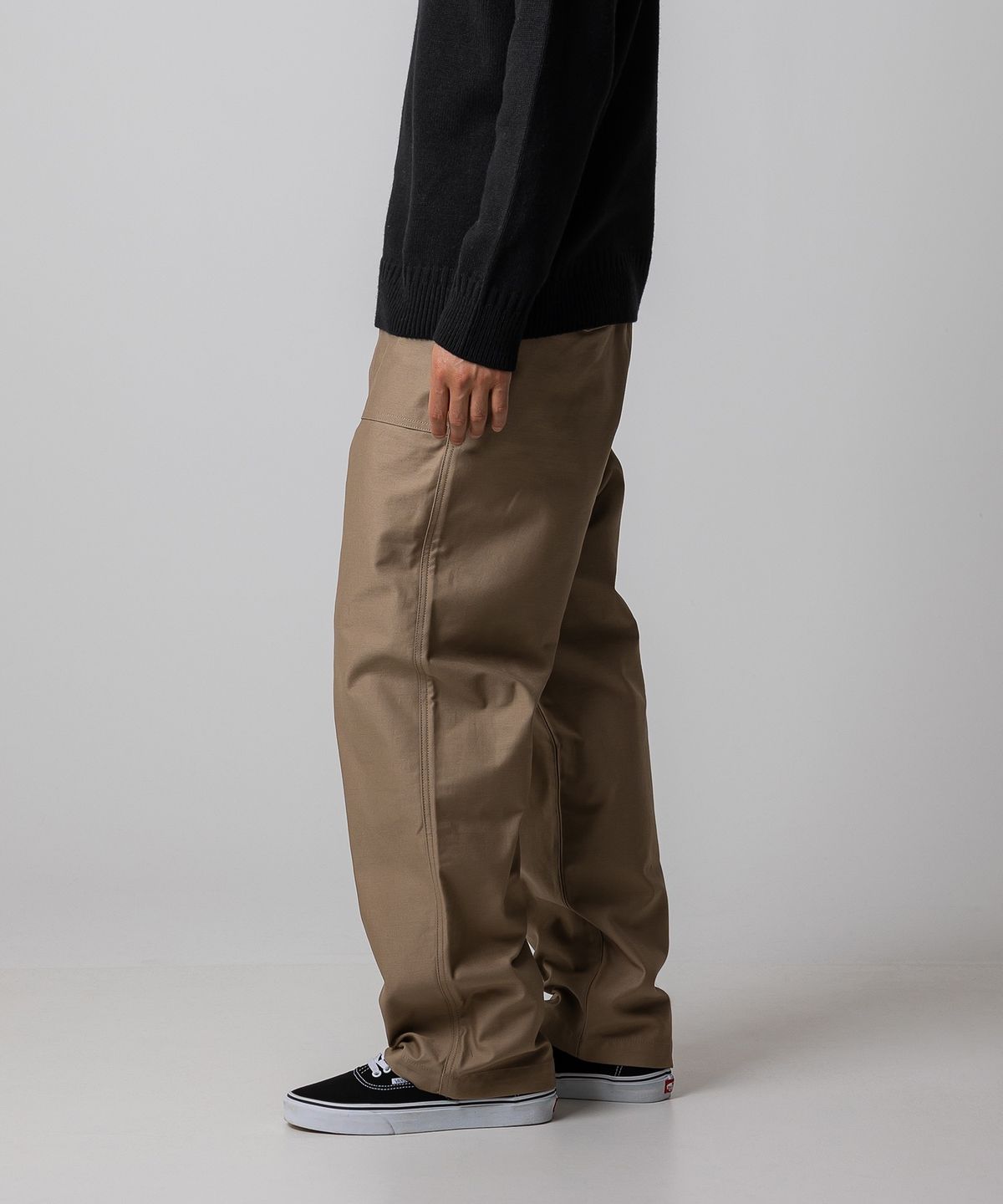 디키즈(DICKIES) 백사틴 퍼티그 팬츠 Khaki