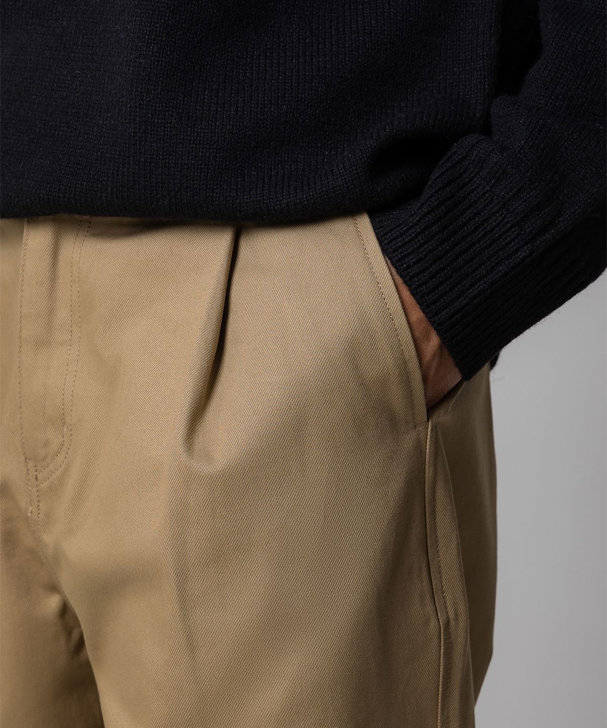 디키즈(DICKIES) 릴렉스드 원턱 치노 팬츠 Khaki