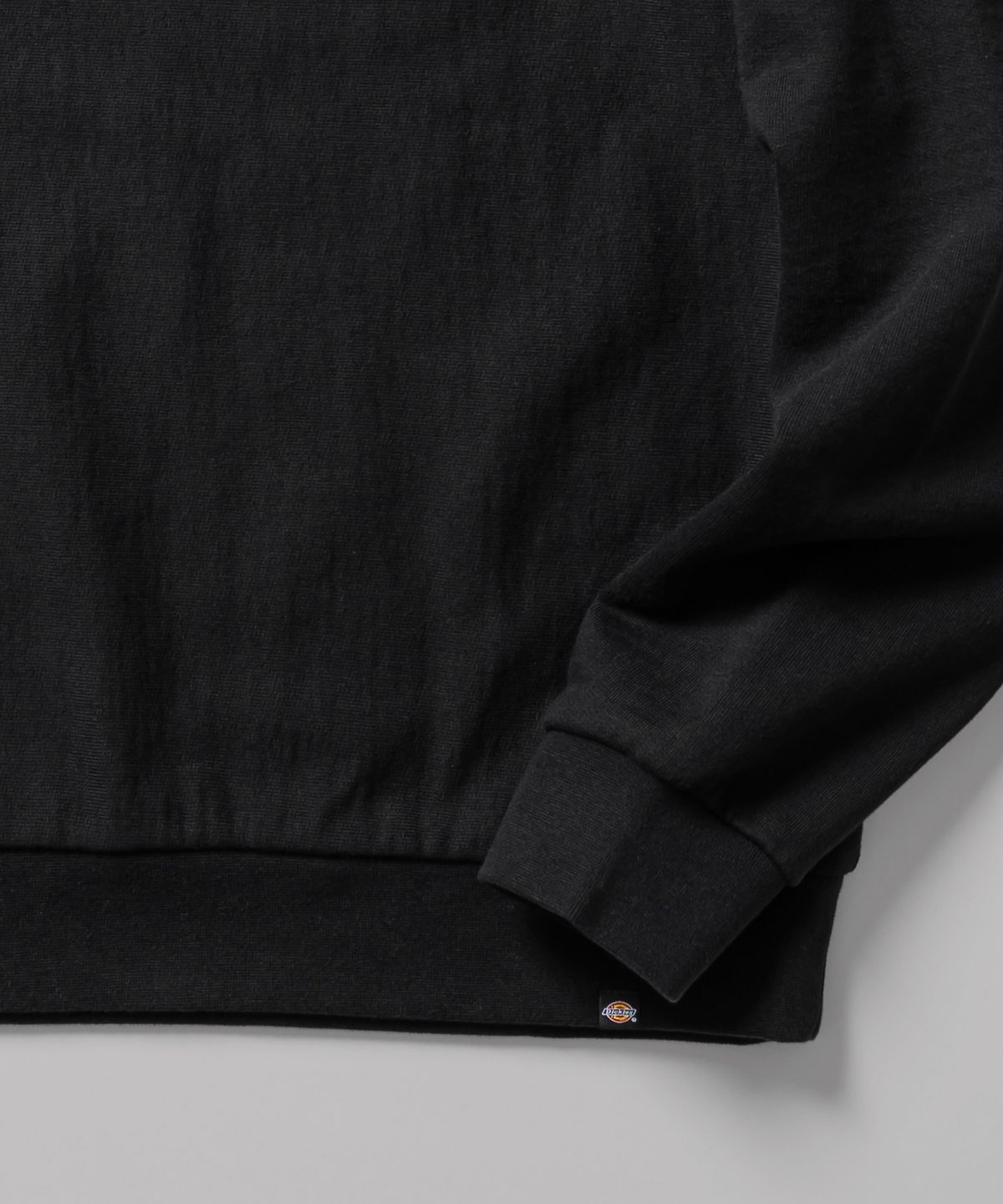 디키즈(DICKIES) 베이직 로고 스웨트셔츠 Black