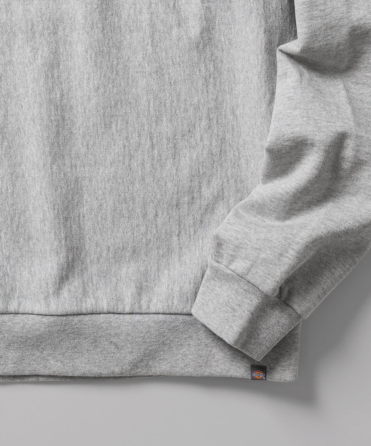 디키즈(DICKIES) 베이직 로고 스웨트셔츠 Melange Gray