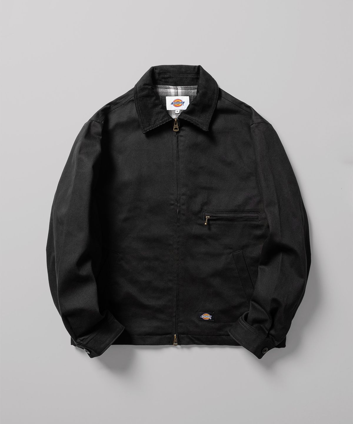 디키즈(DICKIES) 트윌 워크 재킷 Black