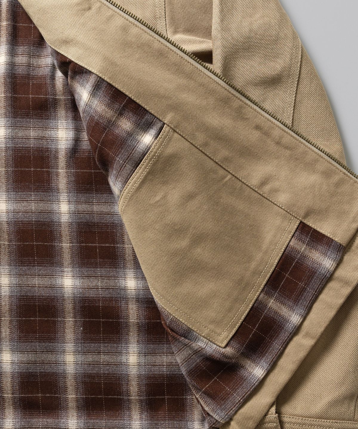 디키즈(DICKIES) 트윌 워크 재킷 Khaki