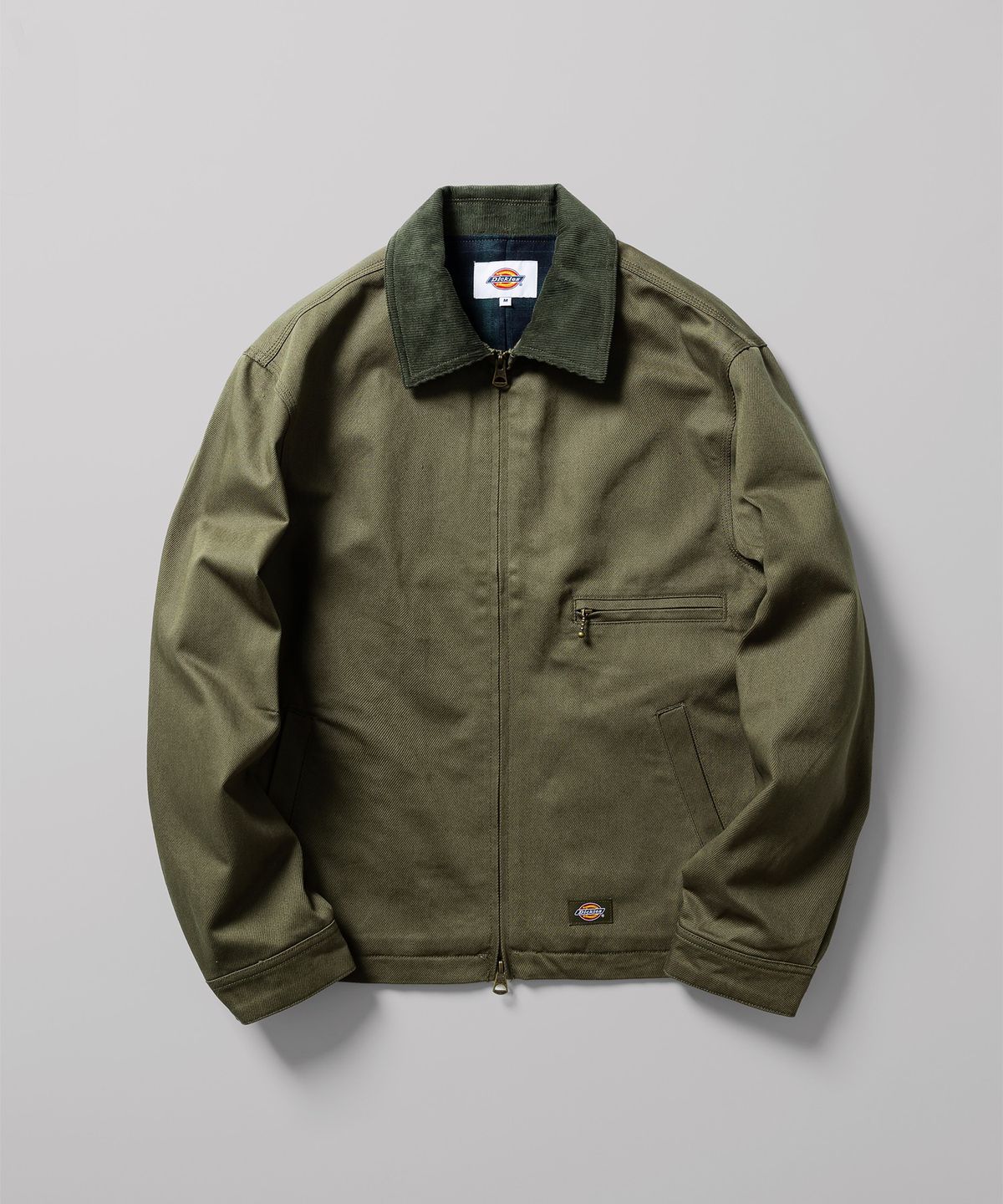 디키즈(DICKIES) 트윌 워크 재킷 Olive