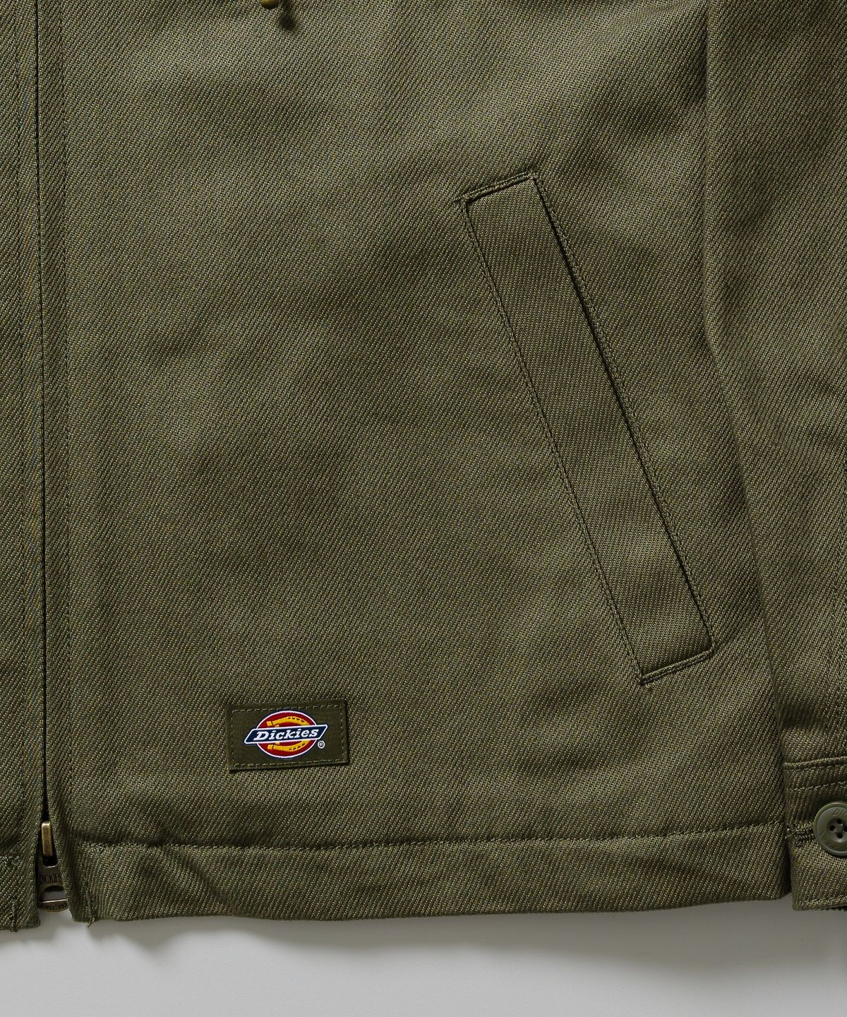 디키즈(DICKIES) 트윌 워크 재킷 Olive