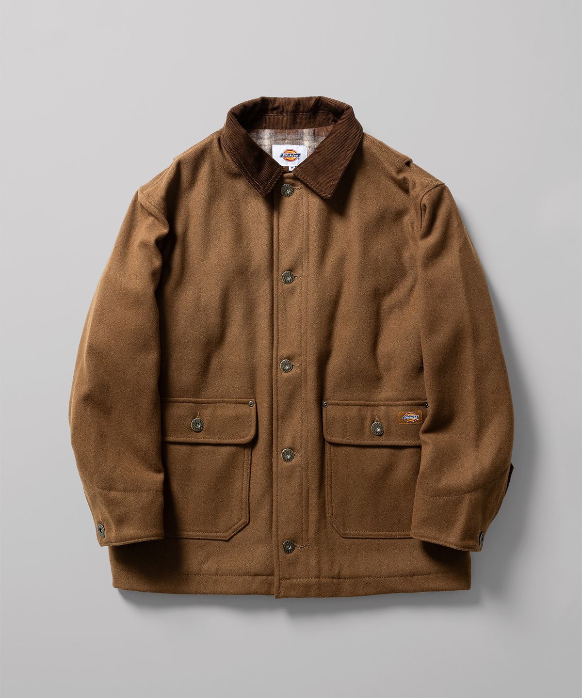 디키즈(DICKIES) 울 초어 재킷 Brown