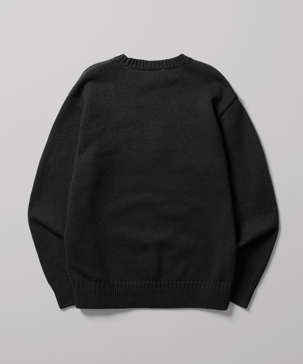 디키즈(DICKIES) 엠보스드 로고 풀오버 니트 Black