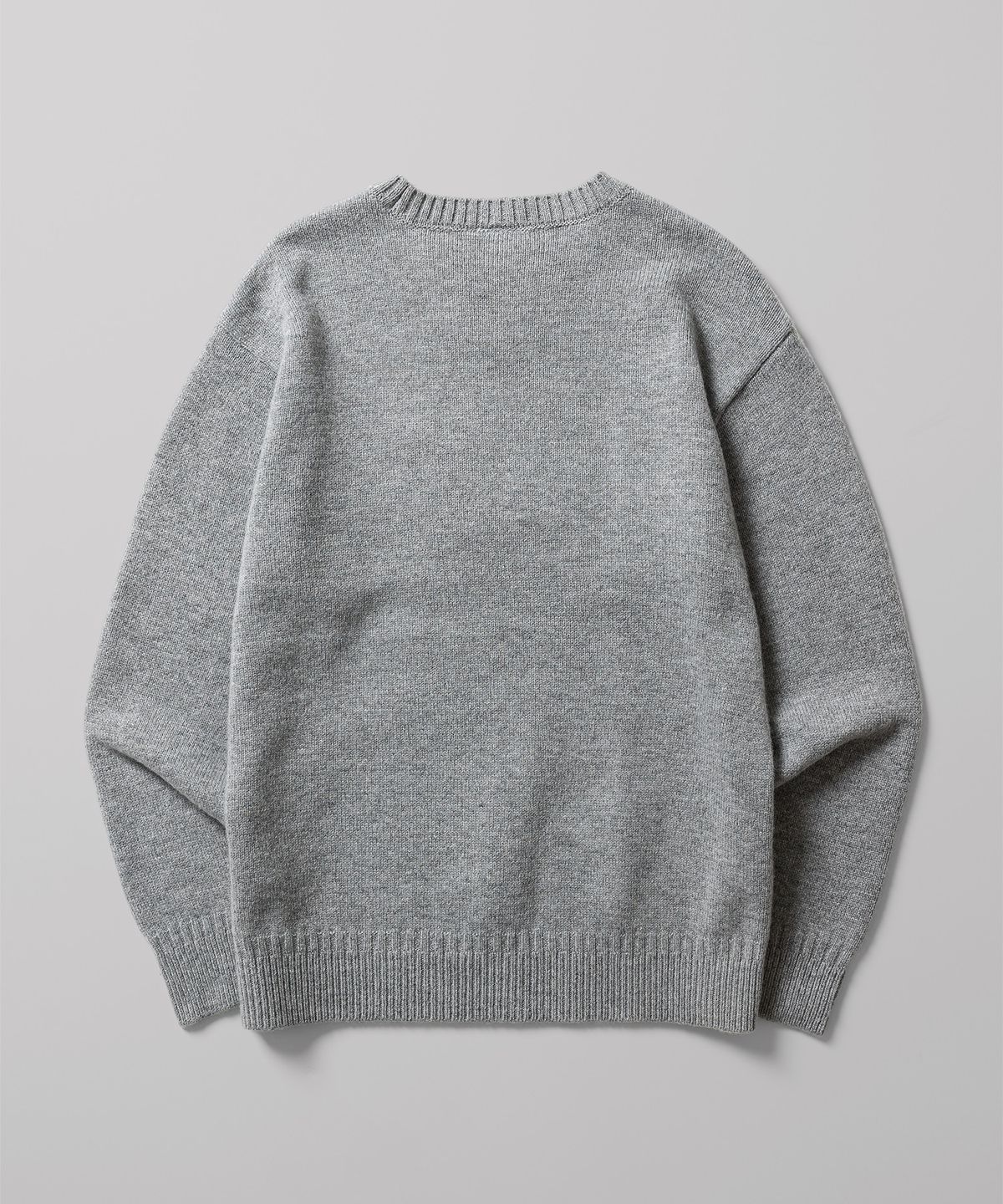 디키즈(DICKIES) 엠보스드 로고 풀오버 니트 Gray