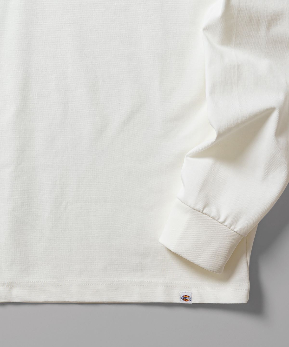 디키즈(DICKIES) 백 트리 로고 롱슬리브 White