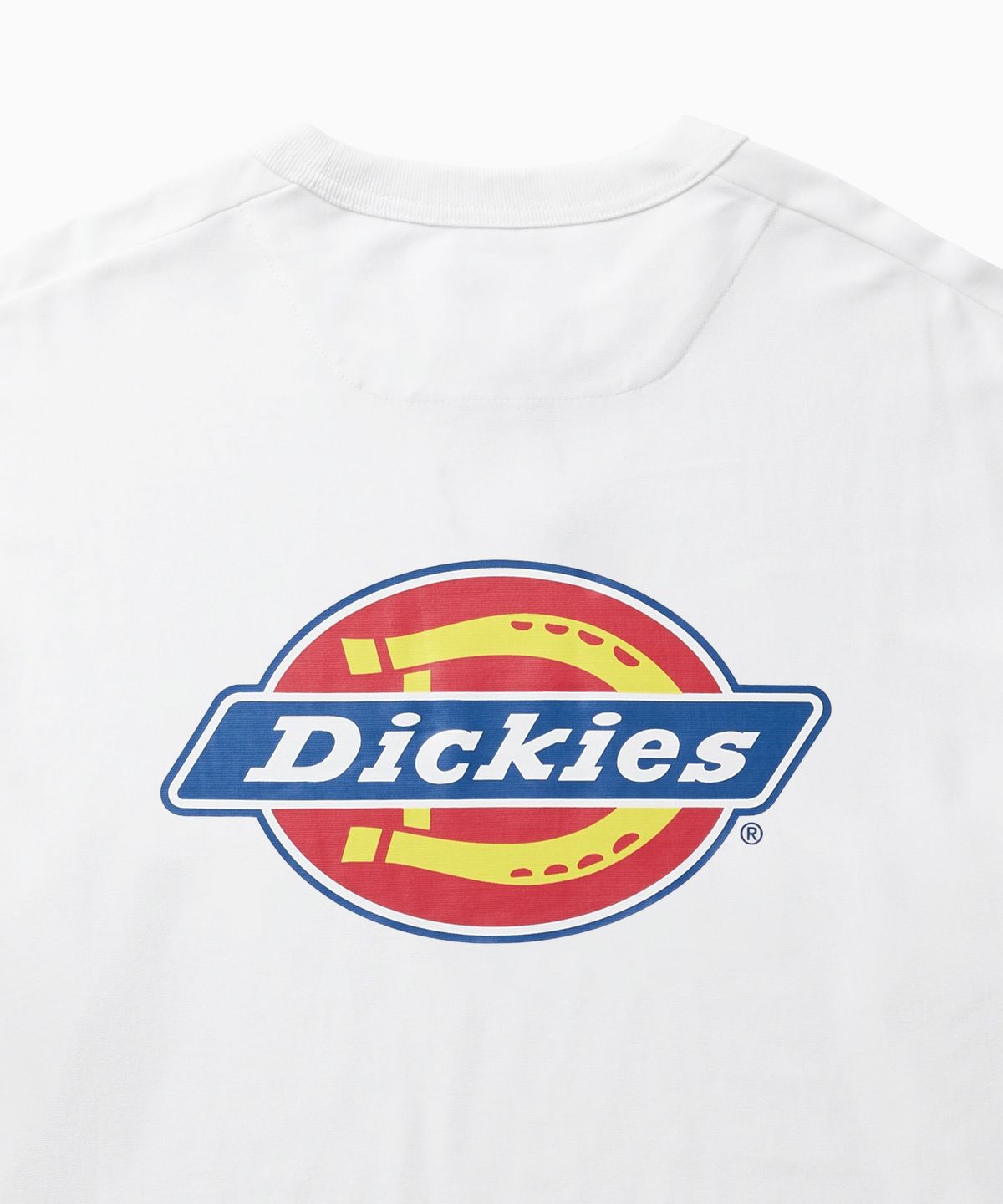디키즈(DICKIES) 백 트리 로고 롱슬리브 White