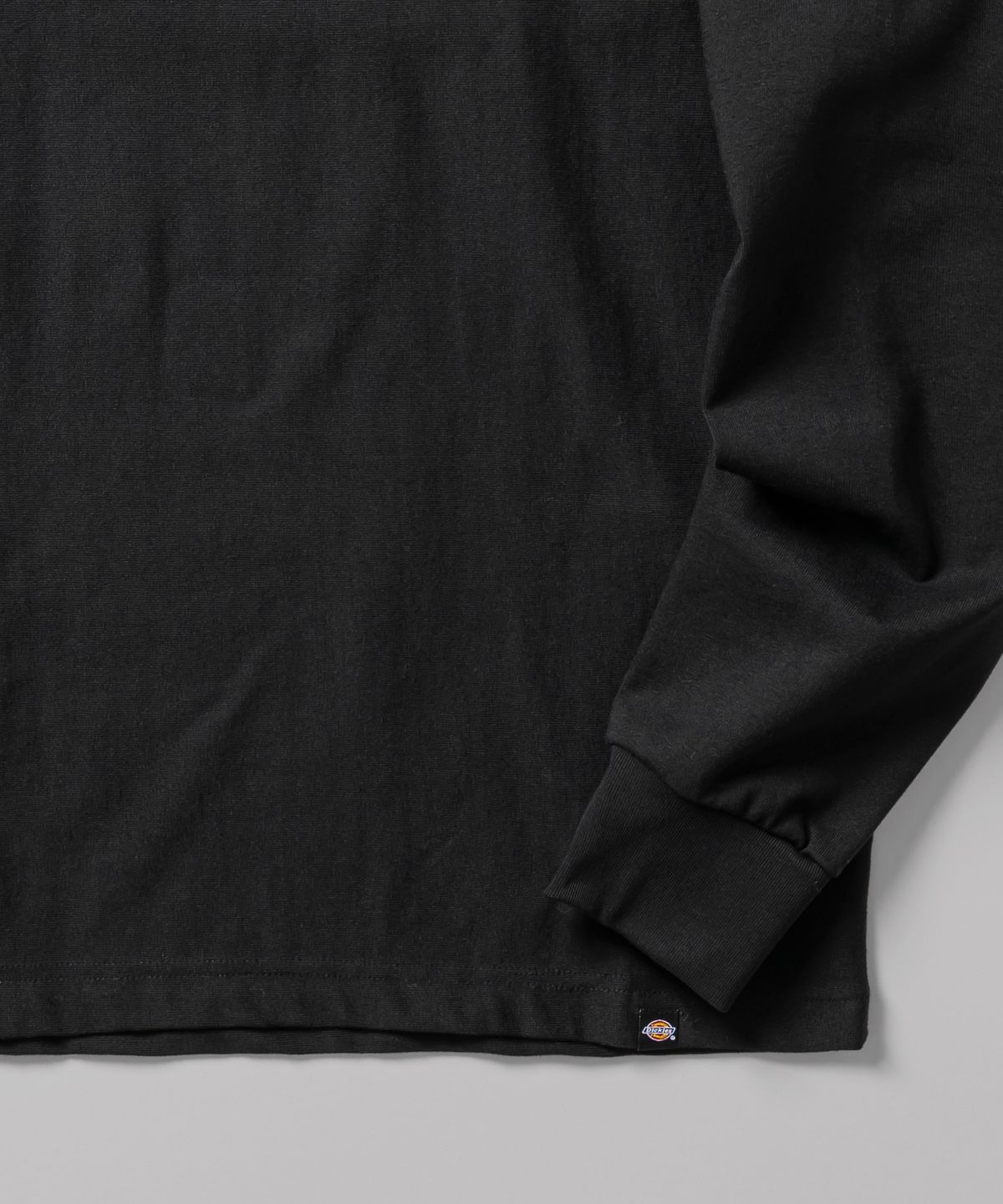 디키즈(DICKIES) 백 모노 로고 롱슬리브 Black